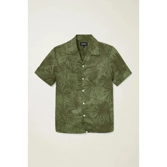 Bonobos Riviera Cabana Men's Shirt Buttondown Printed Short Sleeve M New 285099 - Picture 10 of 10